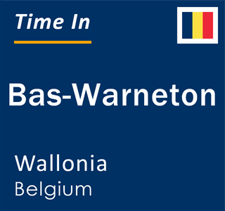 Current local time in Bas-Warneton, Wallonia, Belgium