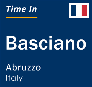 Current local time in Basciano, Abruzzo, Italy