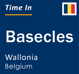 Current local time in Basecles, Wallonia, Belgium