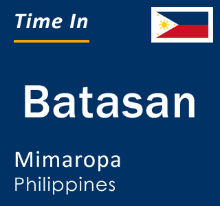 Current local time in Batasan, Mimaropa, Philippines