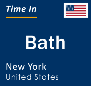 Current local time in Bath, New York, United States