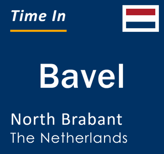 Current local time in Bavel, North Brabant, The Netherlands