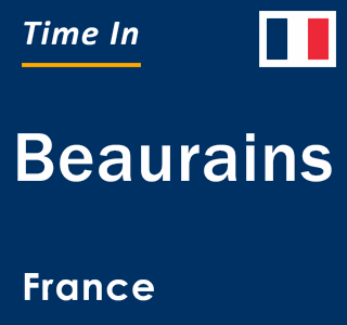 Current local time in Beaurains, France