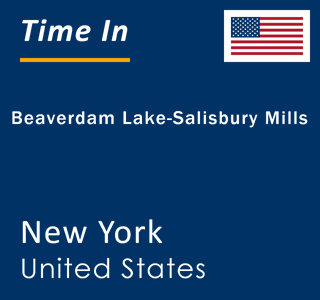 Current local time in Beaverdam Lake-Salisbury Mills, New York, United States