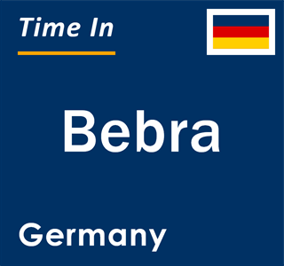 Current local time in Bebra, Germany