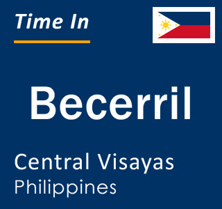 Current local time in Becerril, Central Visayas, Philippines