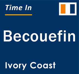 Current local time in Becouefin, Ivory Coast