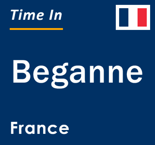 Current local time in Beganne, France