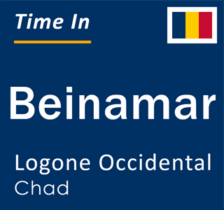 Current local time in Beinamar, Logone Occidental, Chad