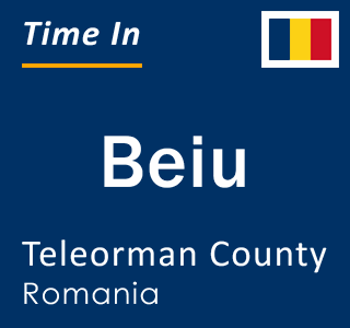 Current local time in Beiu, Teleorman County, Romania