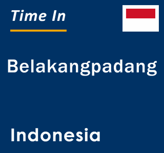 Current local time in Belakangpadang, Indonesia