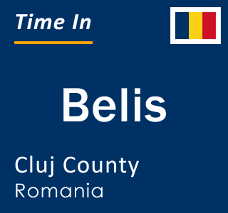 Current local time in Belis, Cluj County, Romania