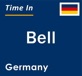 Current local time in Bell, Germany