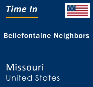 Current local time in Bellefontaine Neighbors, Missouri, United States