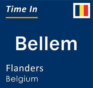 Current local time in Bellem, Flanders, Belgium