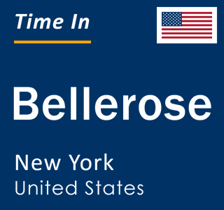 Current local time in Bellerose, New York, United States