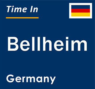 Current local time in Bellheim, Germany