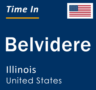 Current local time in Belvidere, Illinois, United States