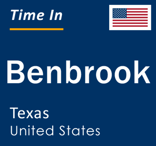 Current local time in Benbrook, Texas, United States