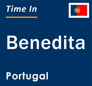 Current local time in Benedita, Portugal