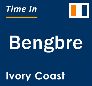 Current local time in Bengbre, Ivory Coast