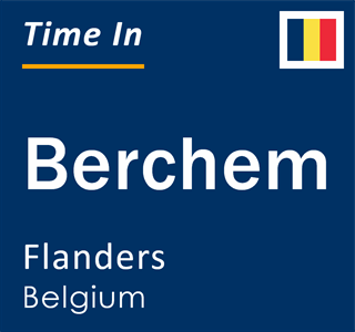 Current local time in Berchem, Flanders, Belgium