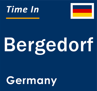 Current local time in Bergedorf, Germany