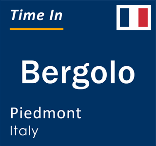 Current local time in Bergolo, Piedmont, Italy