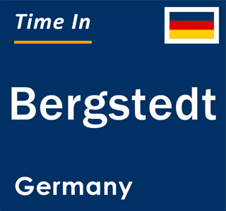 Current local time in Bergstedt, Germany