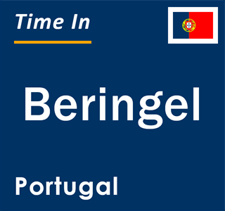 Current local time in Beringel, Portugal