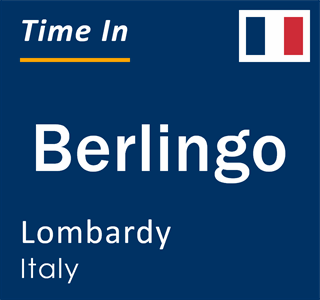 Current local time in Berlingo, Lombardy, Italy