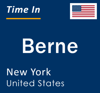 Current local time in Berne, New York, United States