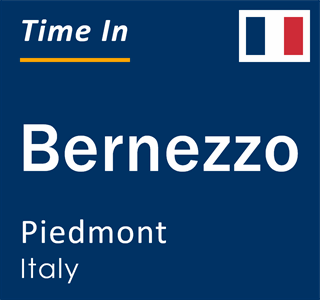 Current local time in Bernezzo, Piedmont, Italy