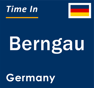 Current local time in Berngau, Germany