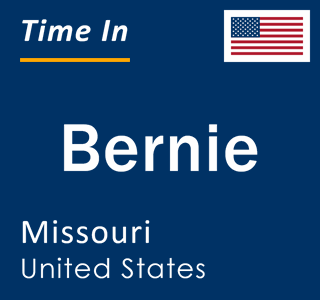 Current local time in Bernie, Missouri, United States