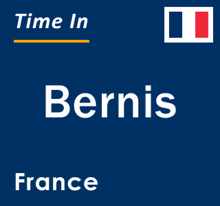 Current local time in Bernis, France