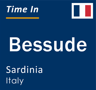 Current local time in Bessude, Sardinia, Italy