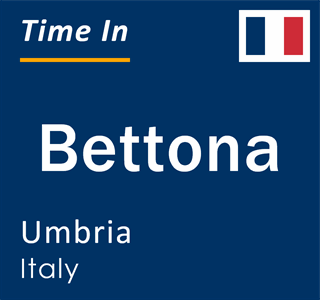 Current local time in Bettona, Umbria, Italy