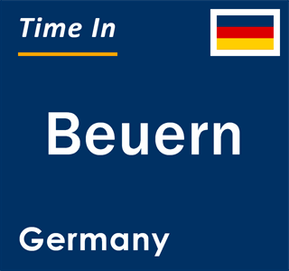 Current local time in Beuern, Germany