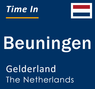 Current local time in Beuningen, Gelderland, The Netherlands