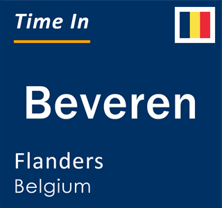 Current local time in Beveren, Flanders, Belgium