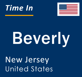 Current local time in Beverly, New Jersey, United States