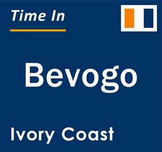 Current local time in Bevogo, Ivory Coast