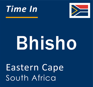 Current local time in Bhisho, Eastern Cape, South Africa