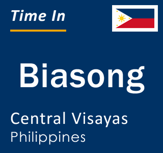 Current local time in Biasong, Central Visayas, Philippines