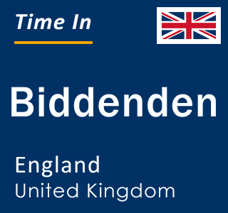 Current local time in Biddenden, England, United Kingdom