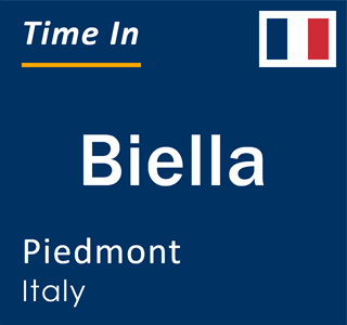 Current local time in Biella, Piedmont, Italy