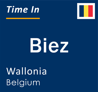 Current local time in Biez, Wallonia, Belgium