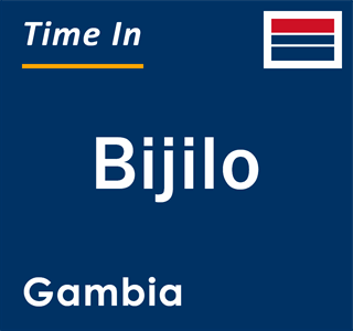 Current local time in Bijilo, Gambia