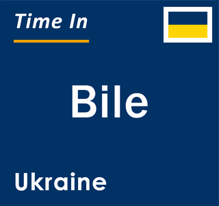 Current local time in Bile, Ukraine